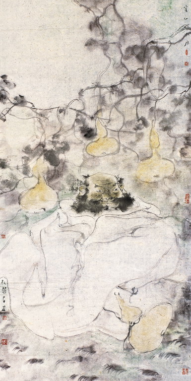 客心如水月