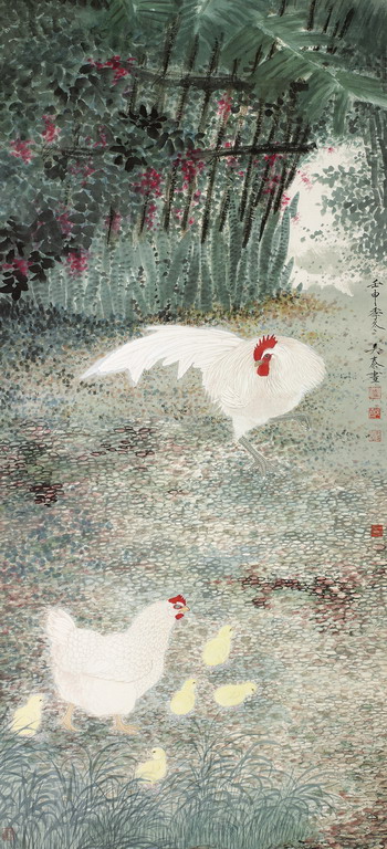 群鸡图