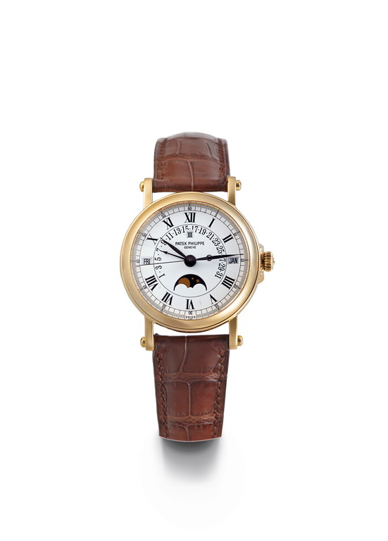 百达翡丽Patek Philippe万年历逆跳腕表,型号5059J