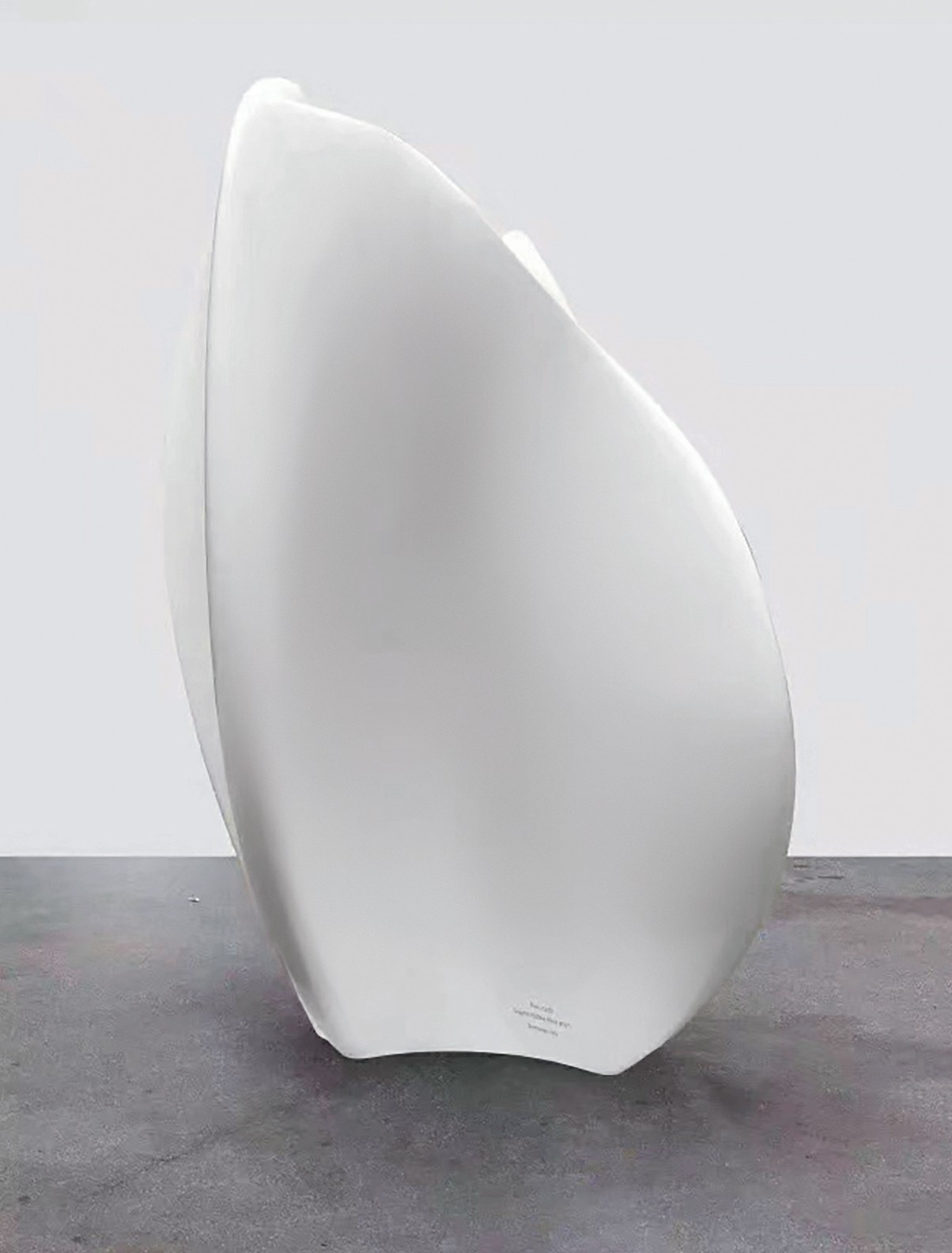 扎哈·哈迪德 2007年作 Flow（Vase Sculpture）