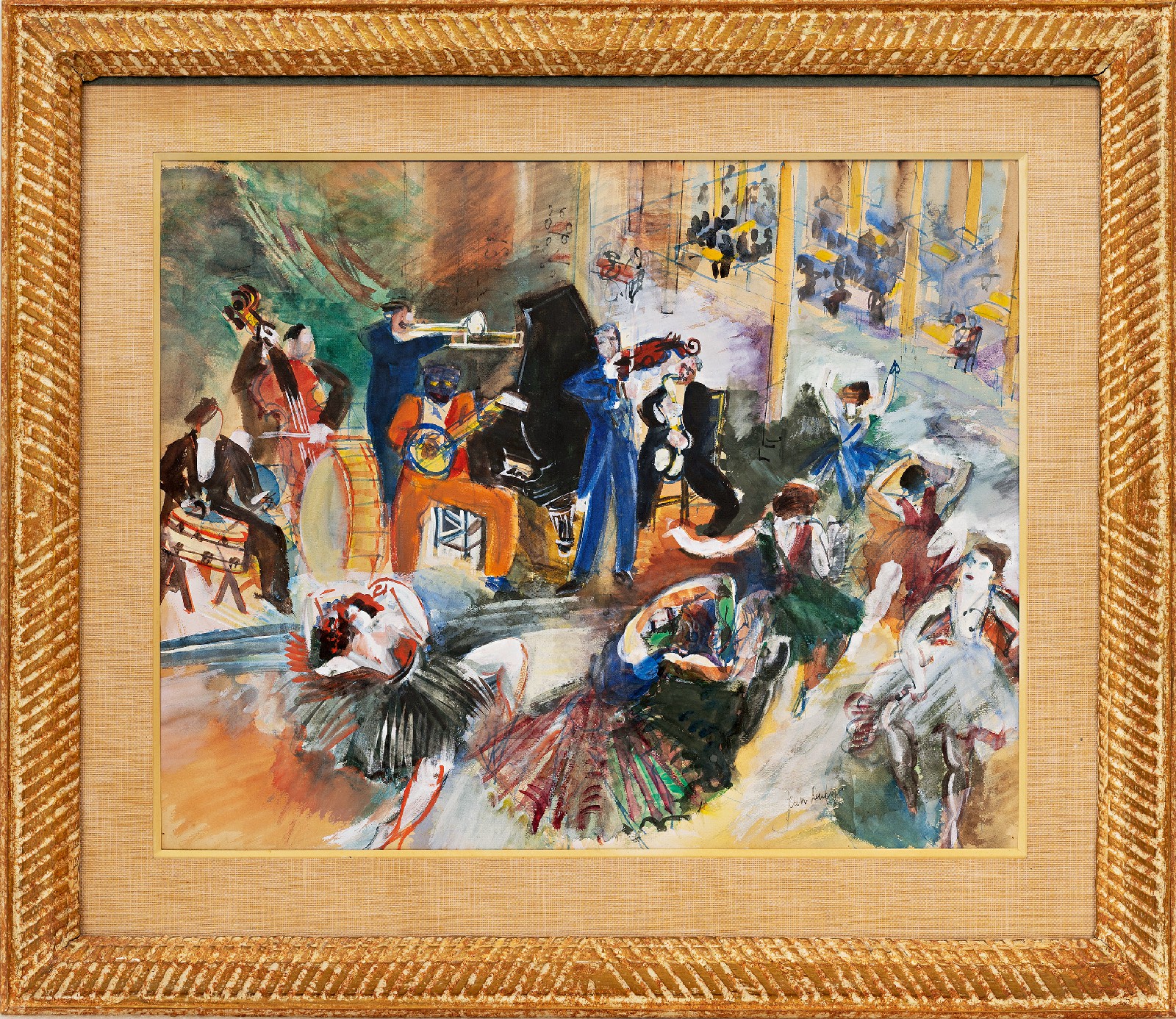 尚·杜菲 （法国） 1922-23年作 在音乐厅里